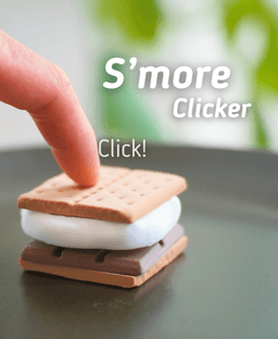 S'more Clicker - Ludo - Fidget 3d model