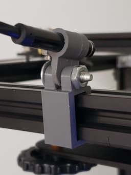 Endoscope Holder and Saddle 3d model