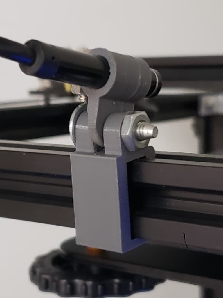 Endoscope Holder and Saddle 3d model
