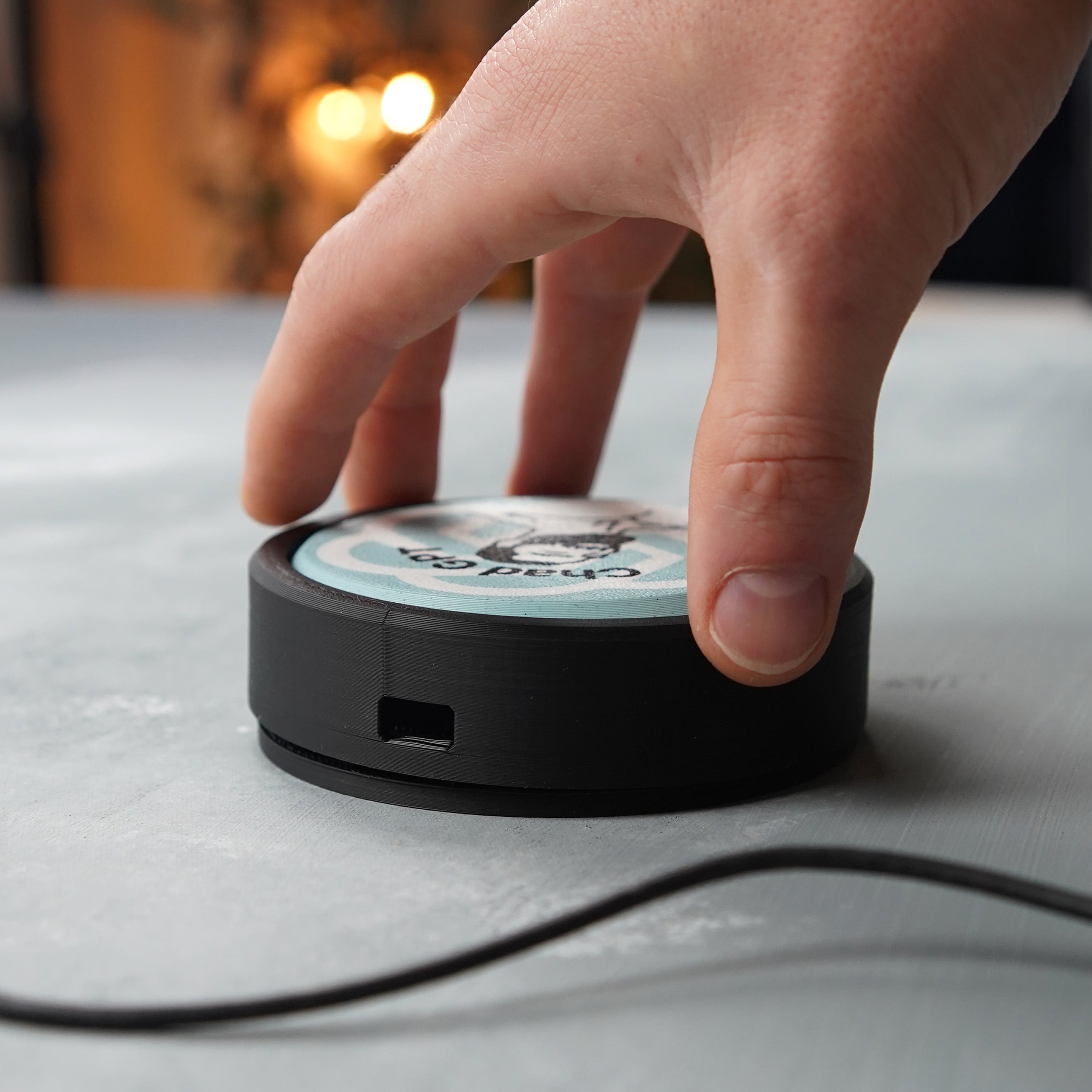 Chad GPT - Macro Button 3d model