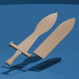 The Moonblade v2 3d model