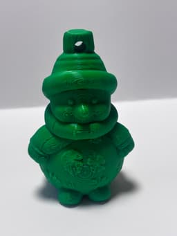 Snowman tree ornament 3d model