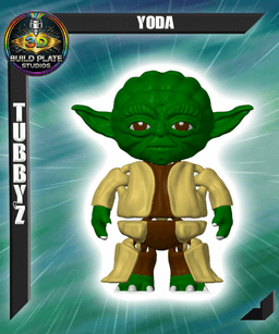 STAR WARS Yoda Multicolor Flexi Print-In-Place 3d model
