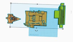Shipyards Berth for Science Vessel Space Craft 3d model
