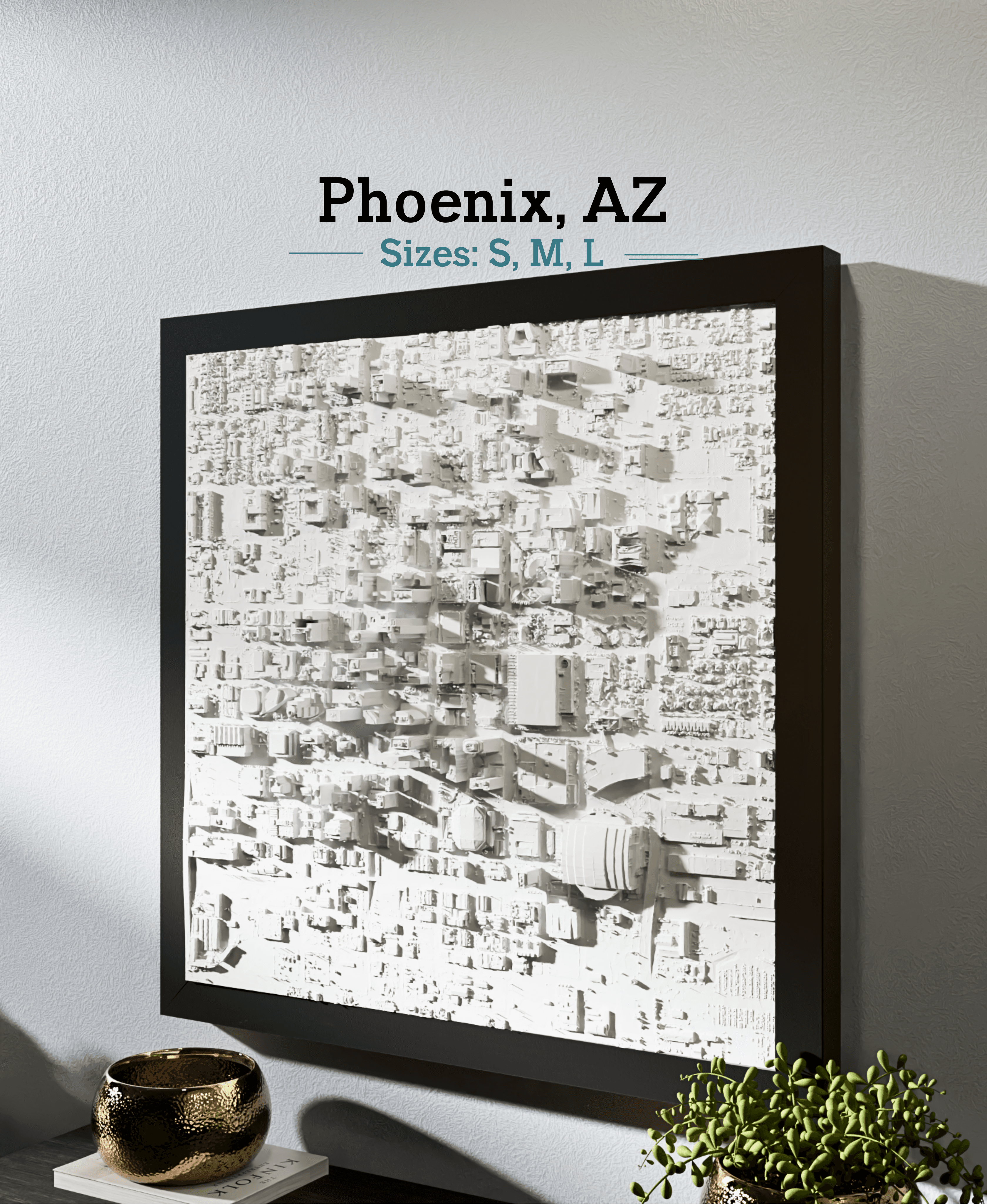 Phoenix, AZ - S, M, & L 3d model