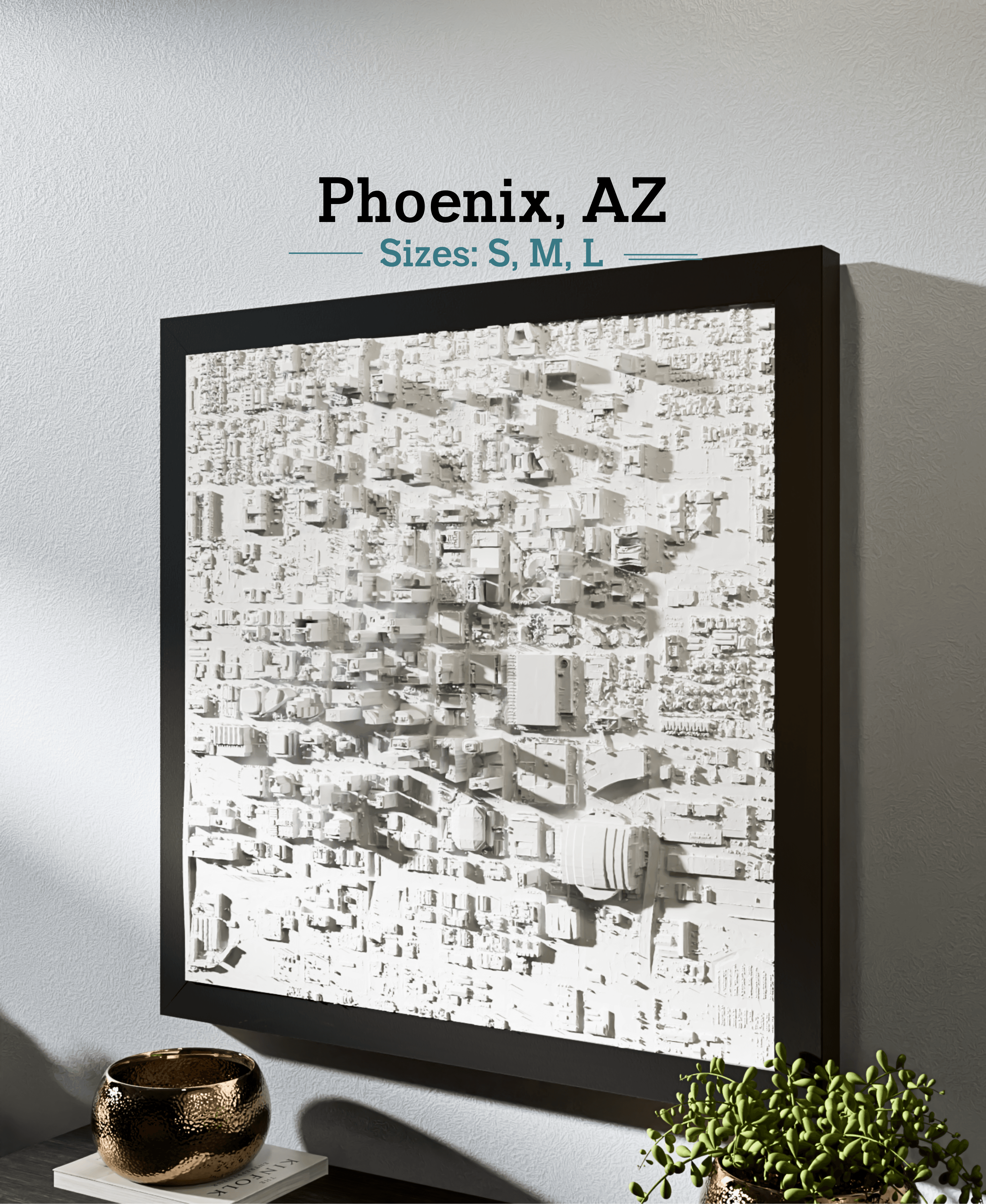 Phoenix, AZ - S, M, & L 3d model