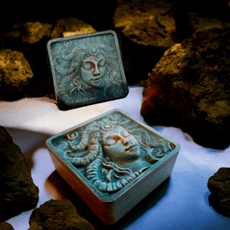 Sea Goddess Jewelry Box 3d model