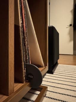 Vinyl LP record Divider 3d model