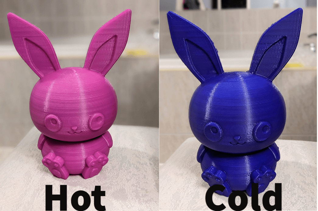 Colour changing filament