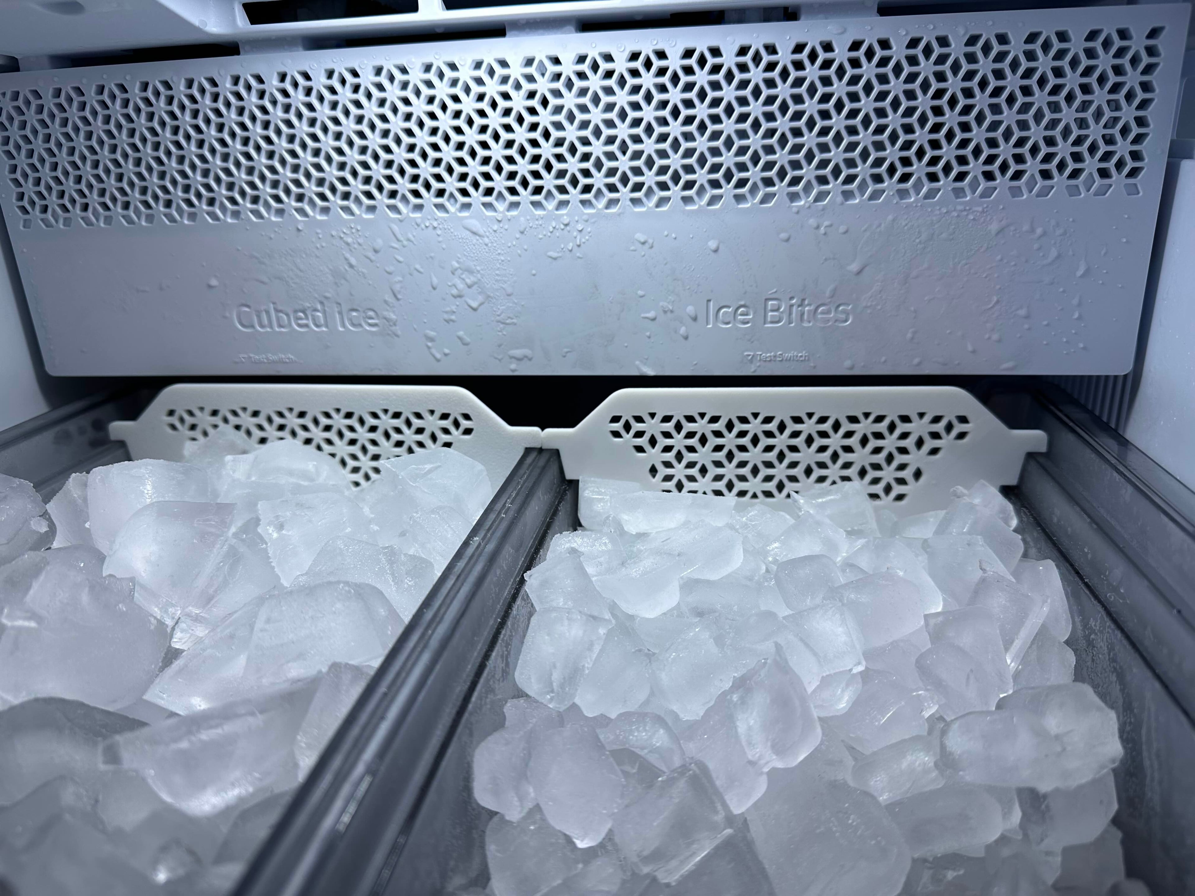 Ice Maker Rear Baffle / Ice Spill Guard 3d model