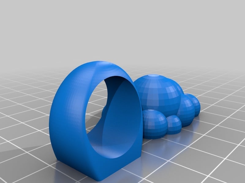 Cloud Ring 3d model