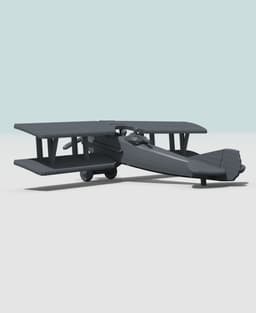 1:144 SPAD 11 3d model