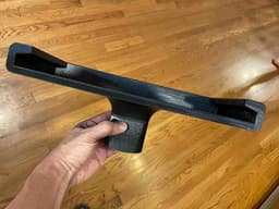 Birdfeeder Platform Pole/Pipe Mount 3d model
