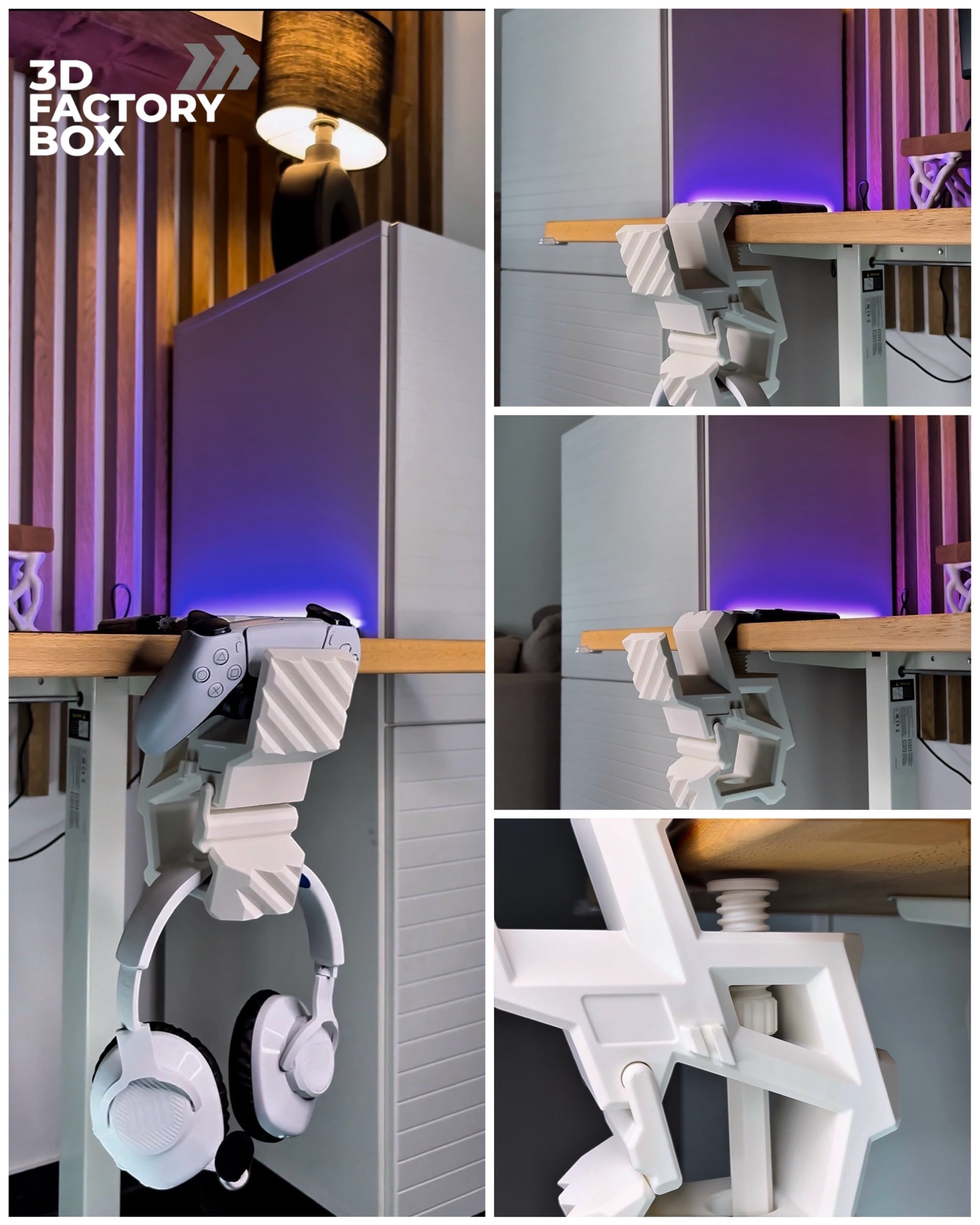 Mechanical Gaming Desktop Stand 3d model