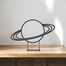 Planet Line Art - Desktop Line Art 3d model
