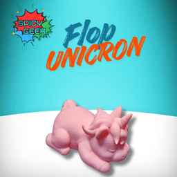 Unicorn Flop 3d model