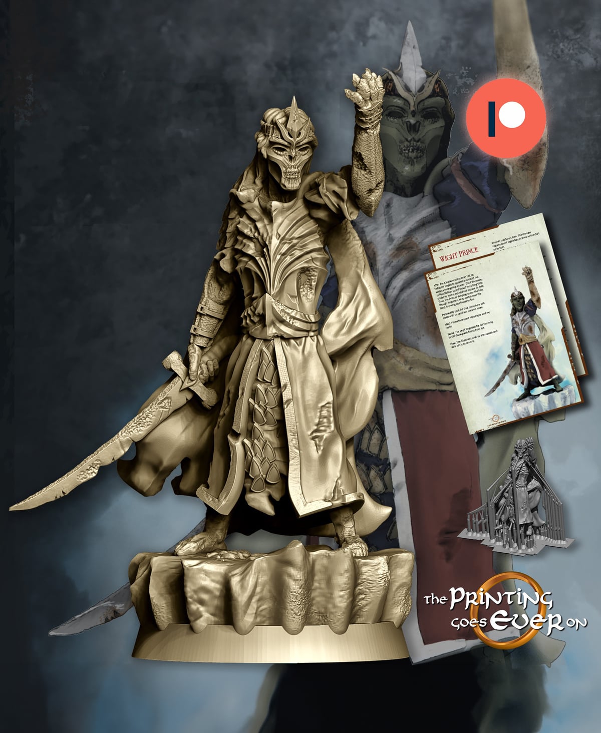 Undead from the Barrow Valley 3d model