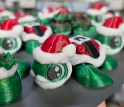 Mr. and Mrs. Claus Turtles 3d model