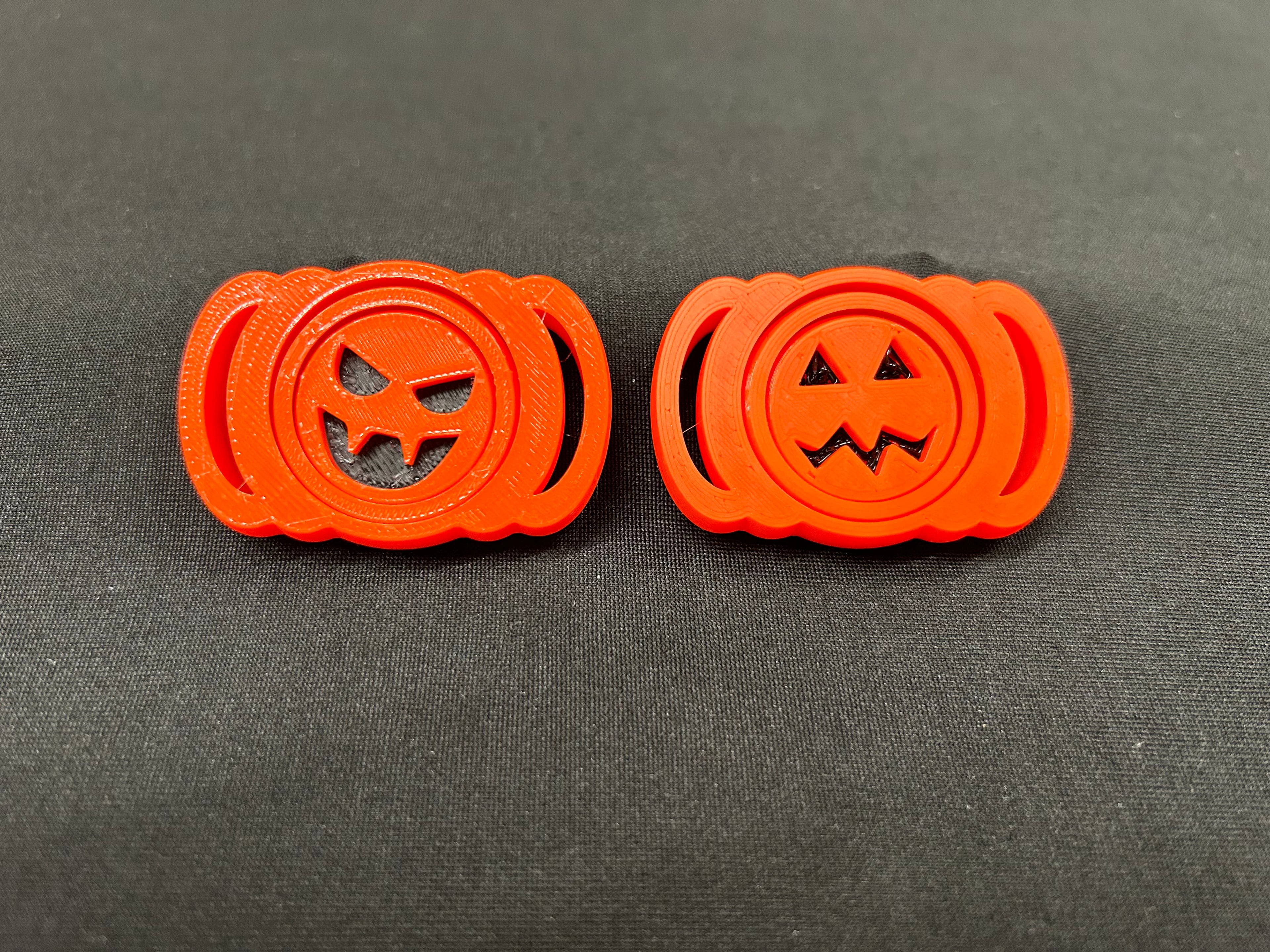 Pumpkin Gyro Dual Face V1 3d model