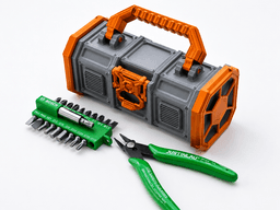 Sci-Fi Toolbox – Modular Storage Case 3d model