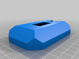 Control unit for a thermo-ventilation system with a TTGO 3d model