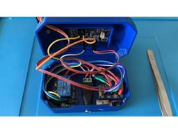 Control unit for a thermo-ventilation system with a TTGO 3d model