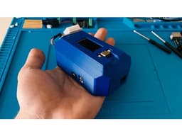 Control unit for a thermo-ventilation system with a TTGO 3d model