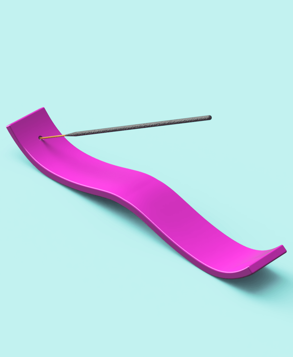 Incense Holder Tray 3d model