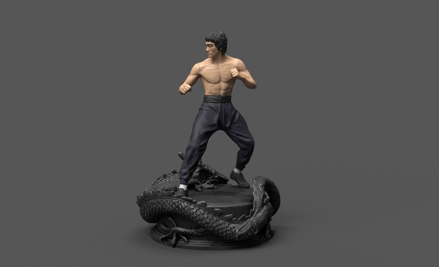 Bruce Lee 3d model