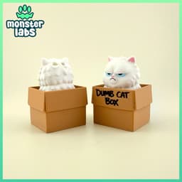 Box Cats Fidget Clicker Keychain Bundle 3d model