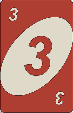 Uno Deck/Cards 3d model