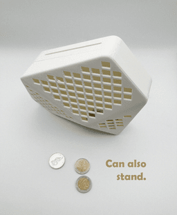 Piggy bank Geometric Wall Hanger 3d model