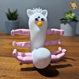 Long Furby Meme 3d model