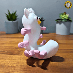 Long Furby Meme 3d model