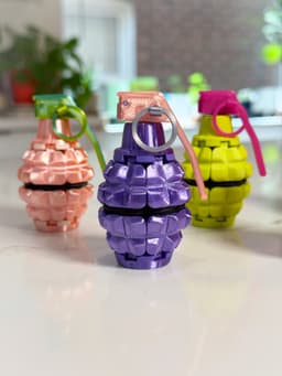SPIN POP GRENADE 3d model