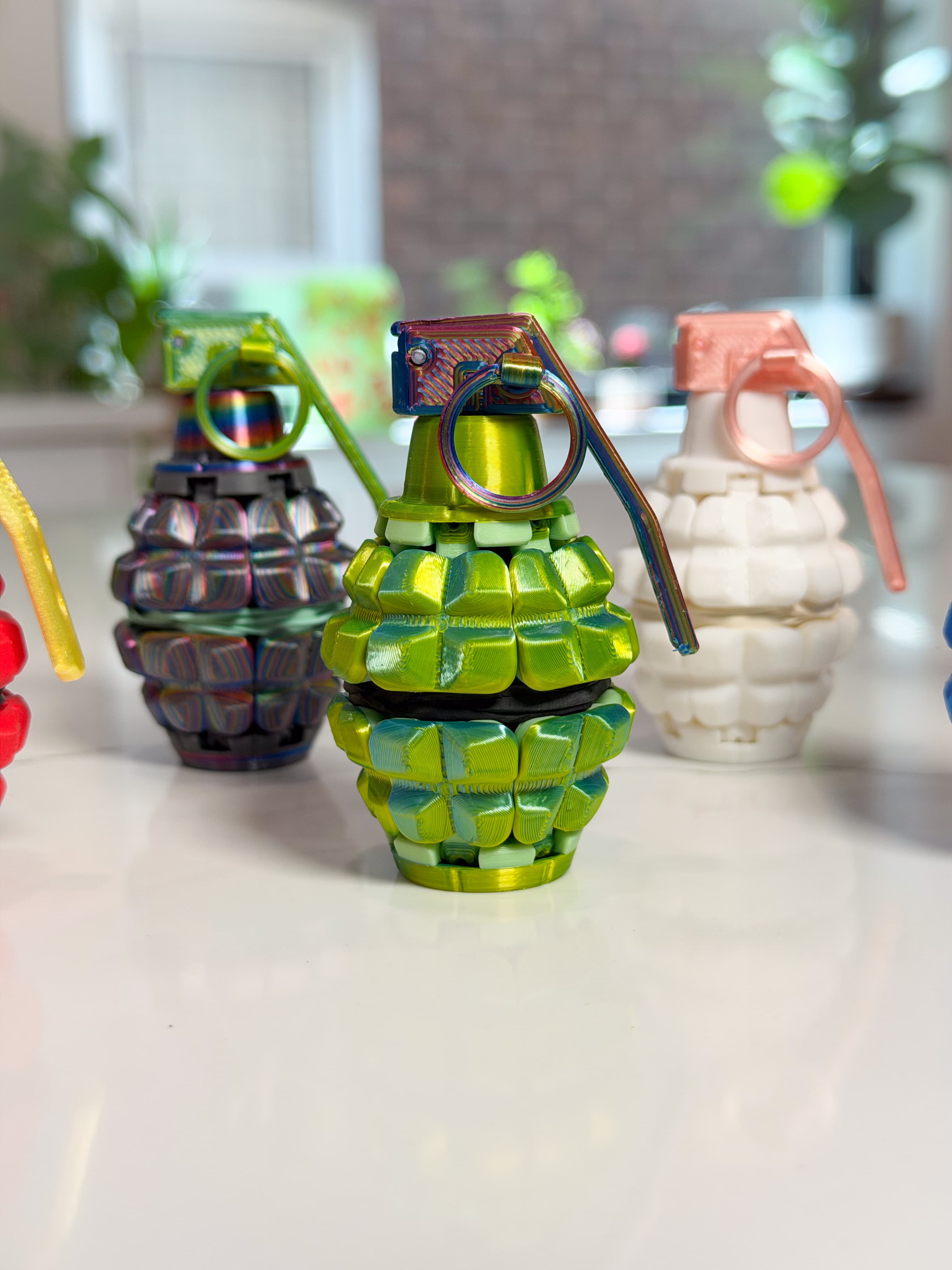 SPIN POP GRENADE 3d model