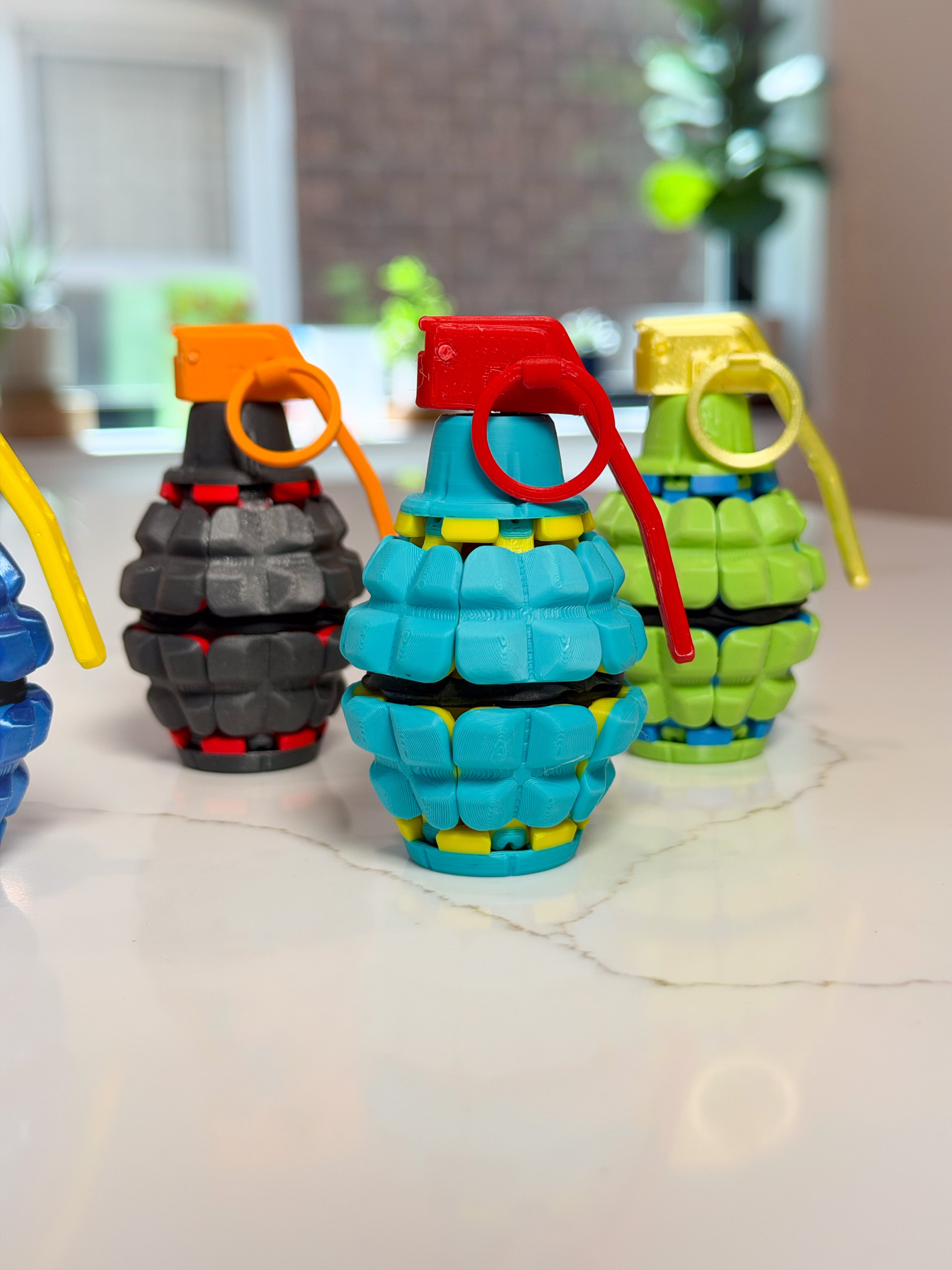 SPIN POP GRENADE 3d model
