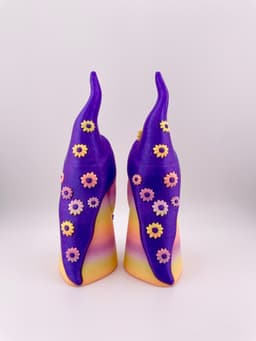 Mother's Day Gnome Set 3d model
