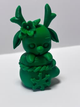 Christmas reindeer 3d model
