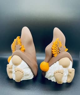 Fall Leaf Gnome 3d model