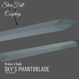 Sky's Phantoblade Winx Club 3d model