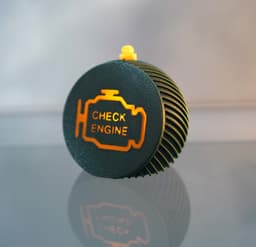Check Engine Christmas Bauble LED Tea Light 3d model