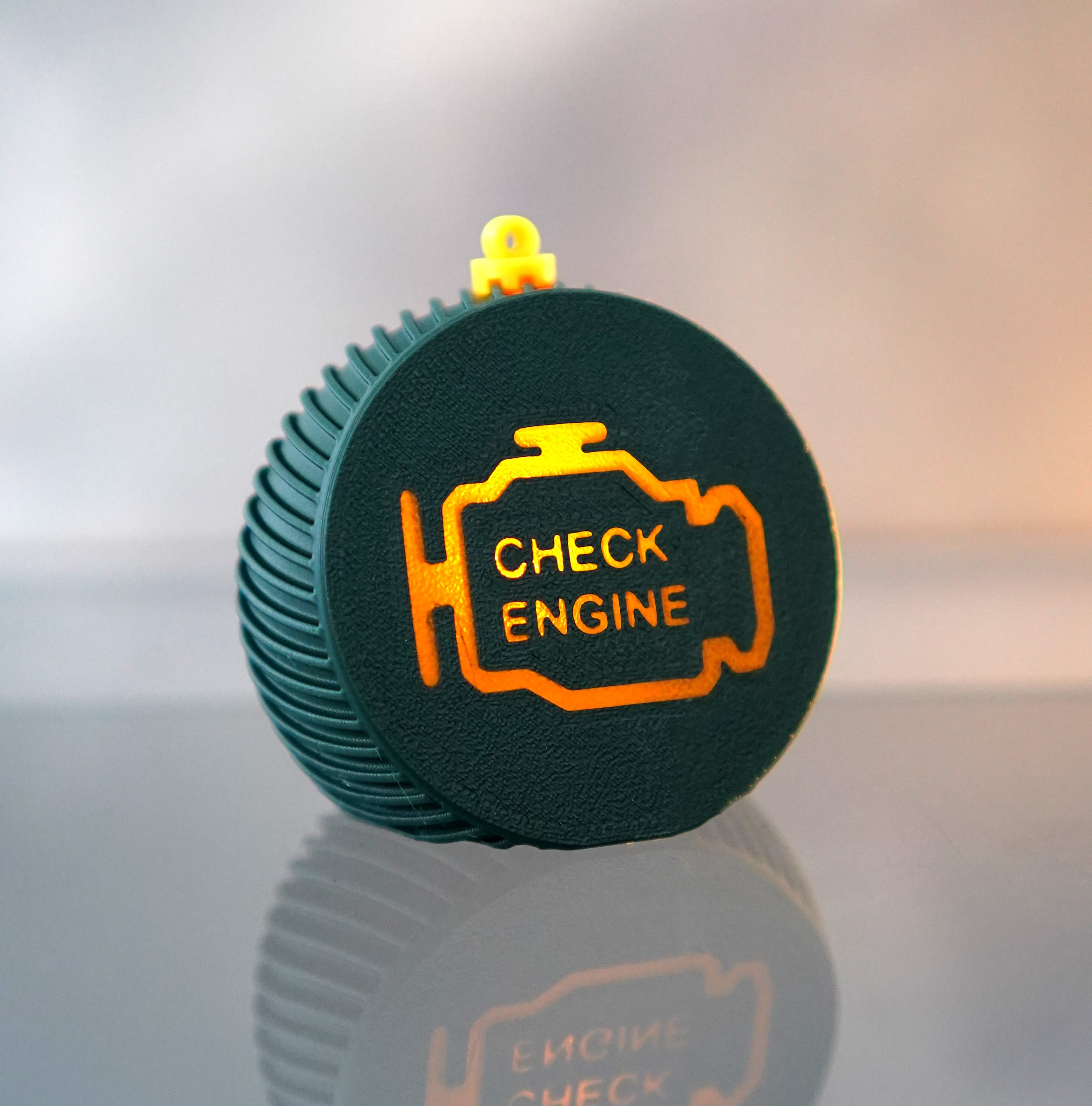Check Engine Christmas Bauble LED Tea Light 3d model