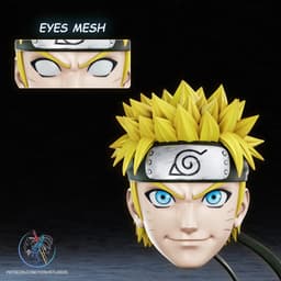 Anime Ninja Mask 3D Printer STL File 3d model