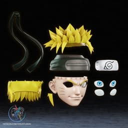 Anime Ninja Mask 3D Printer STL File 3d model