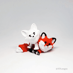 3DL Arctic Fox 3d model