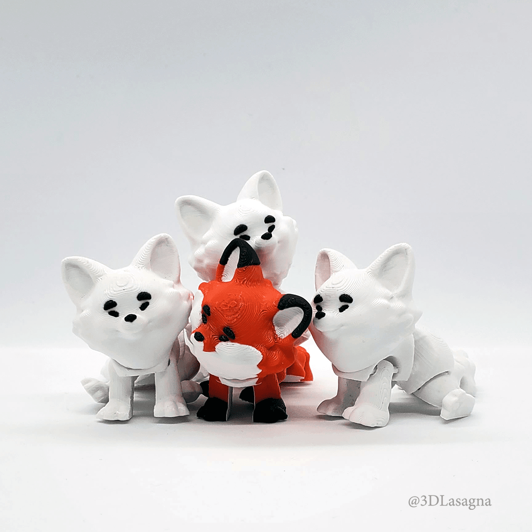 3DL Arctic Fox 3d model