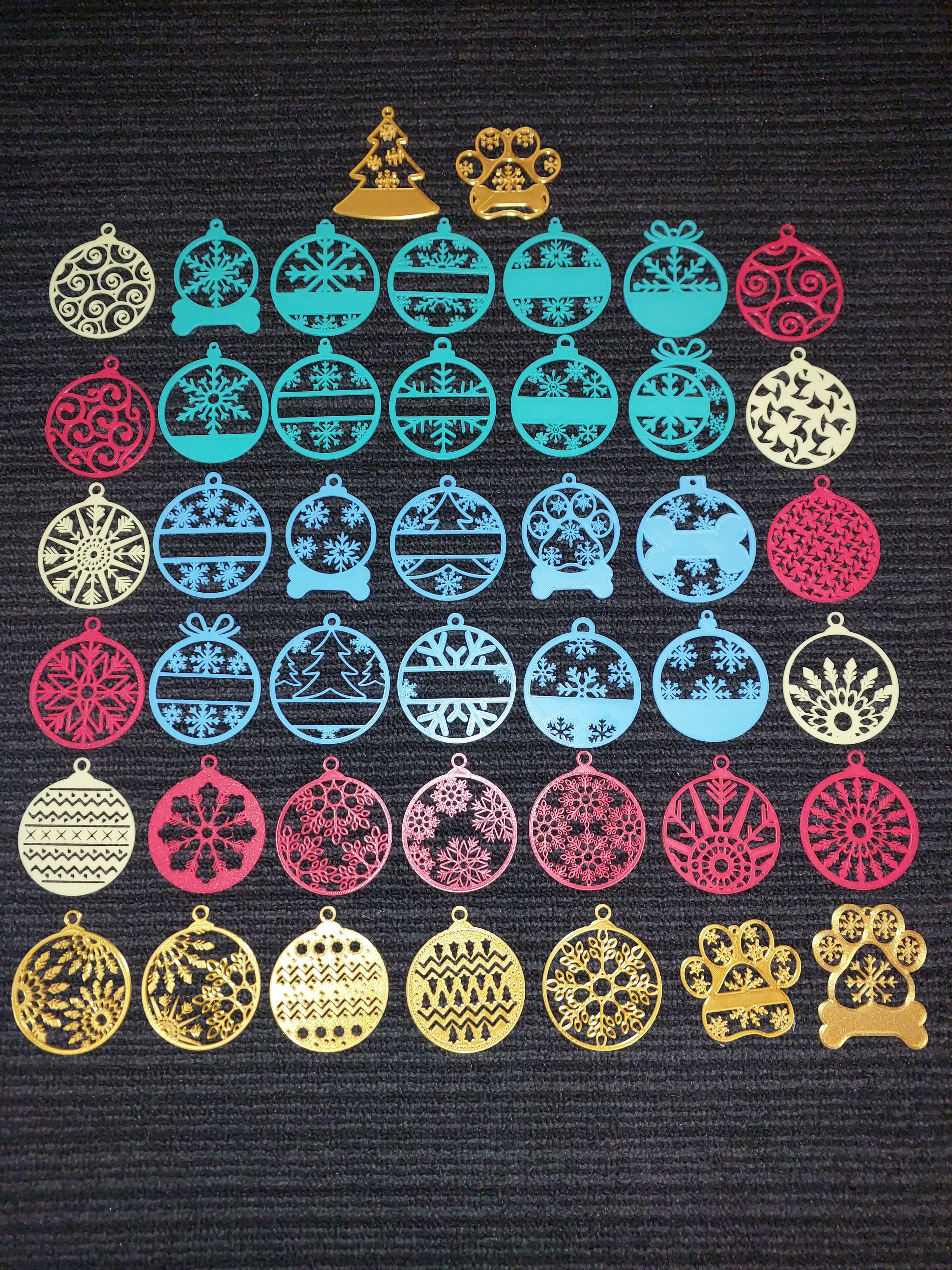 Christmas Ornaments Part 2 3d model
