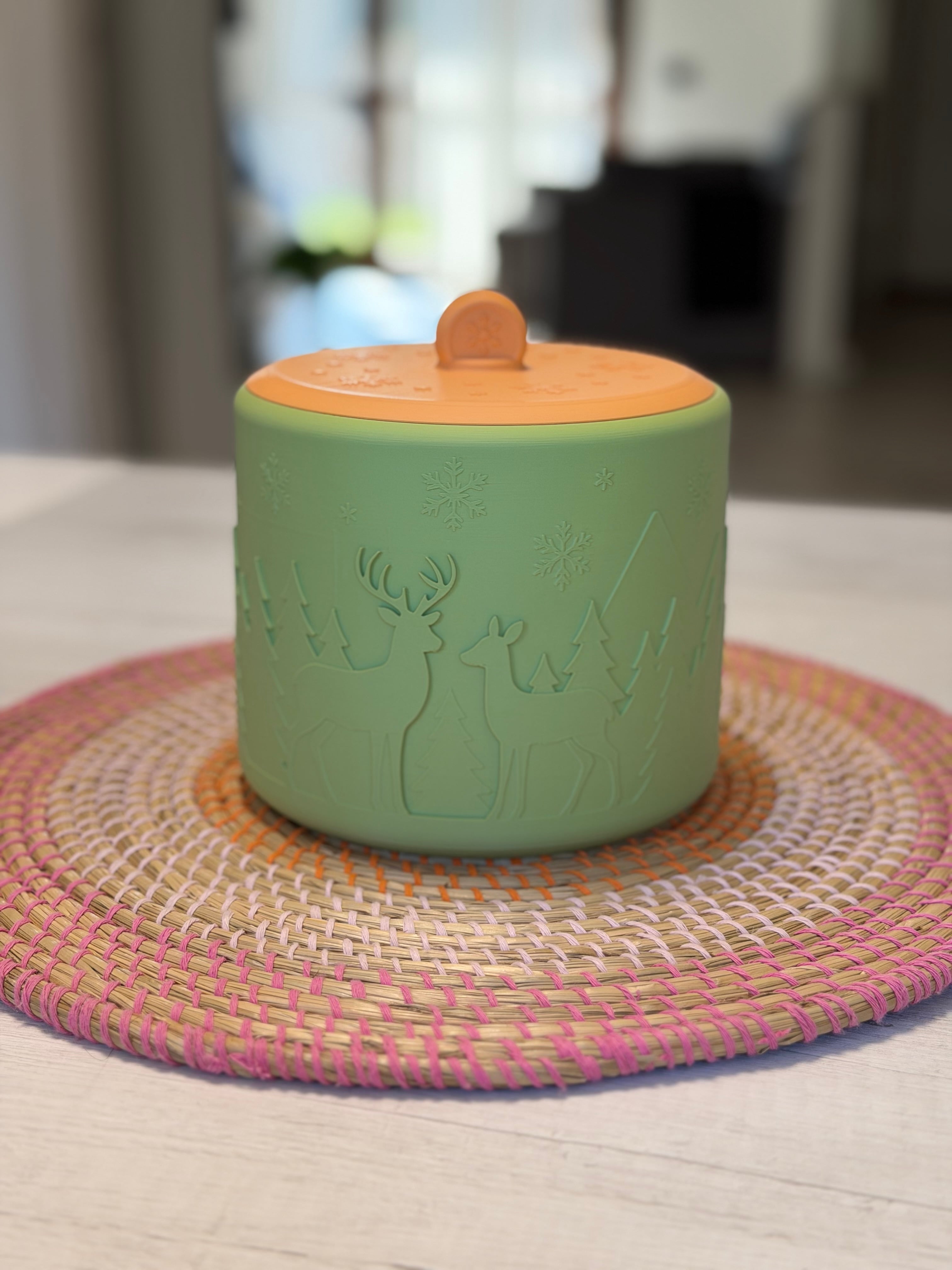 CHRISTMAS TREAT HOLDER 3d model