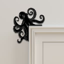 Octopus Door Corner Decor 3d model